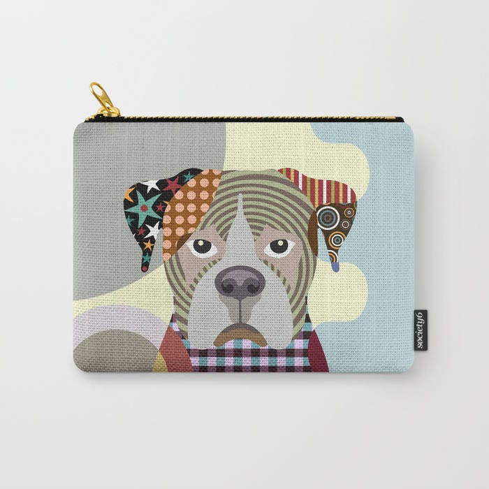 Boxer Tote Bag, Boxer Bag, Boxer Gift, Dog Tote Bag, Animal Tote Bag