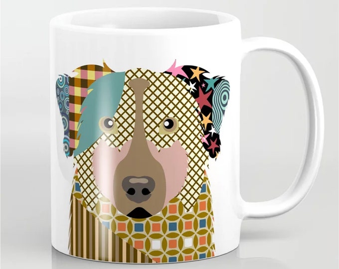Australian Shepherd Mug, Aussie Gift Dog Cup