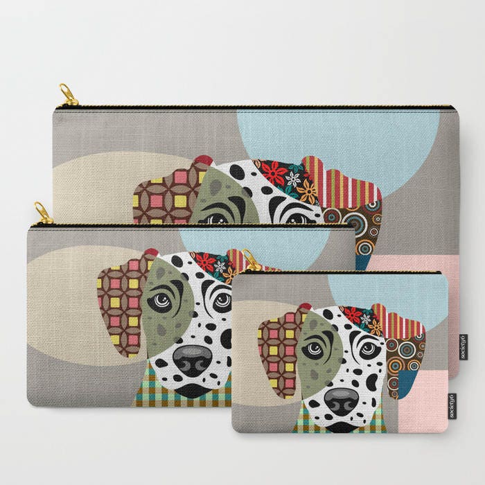 Dalmatian Pillow, Dog Cushion Puppy Décor Pet Portrait