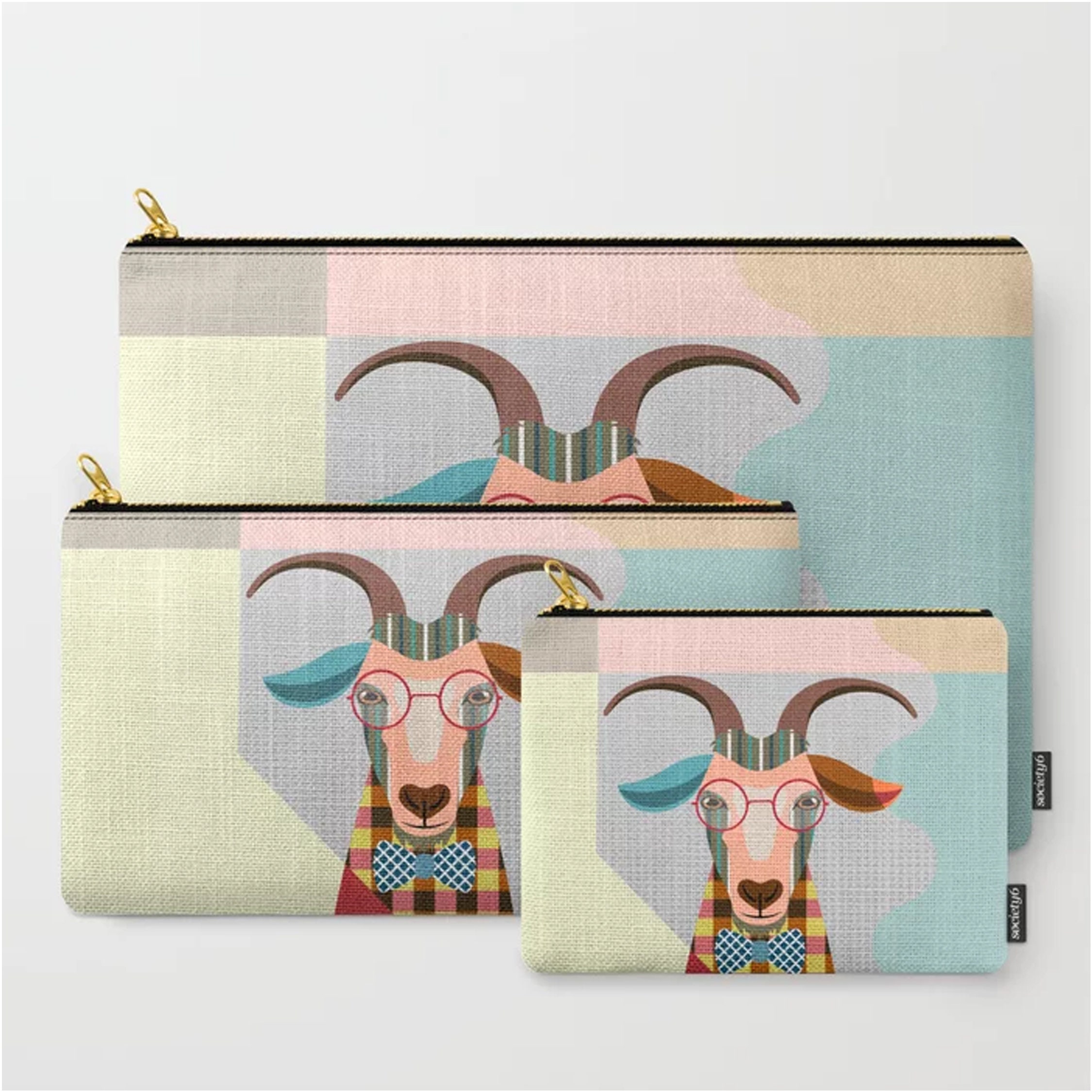 Goat Tote Bag, Farm Animal livestock gift