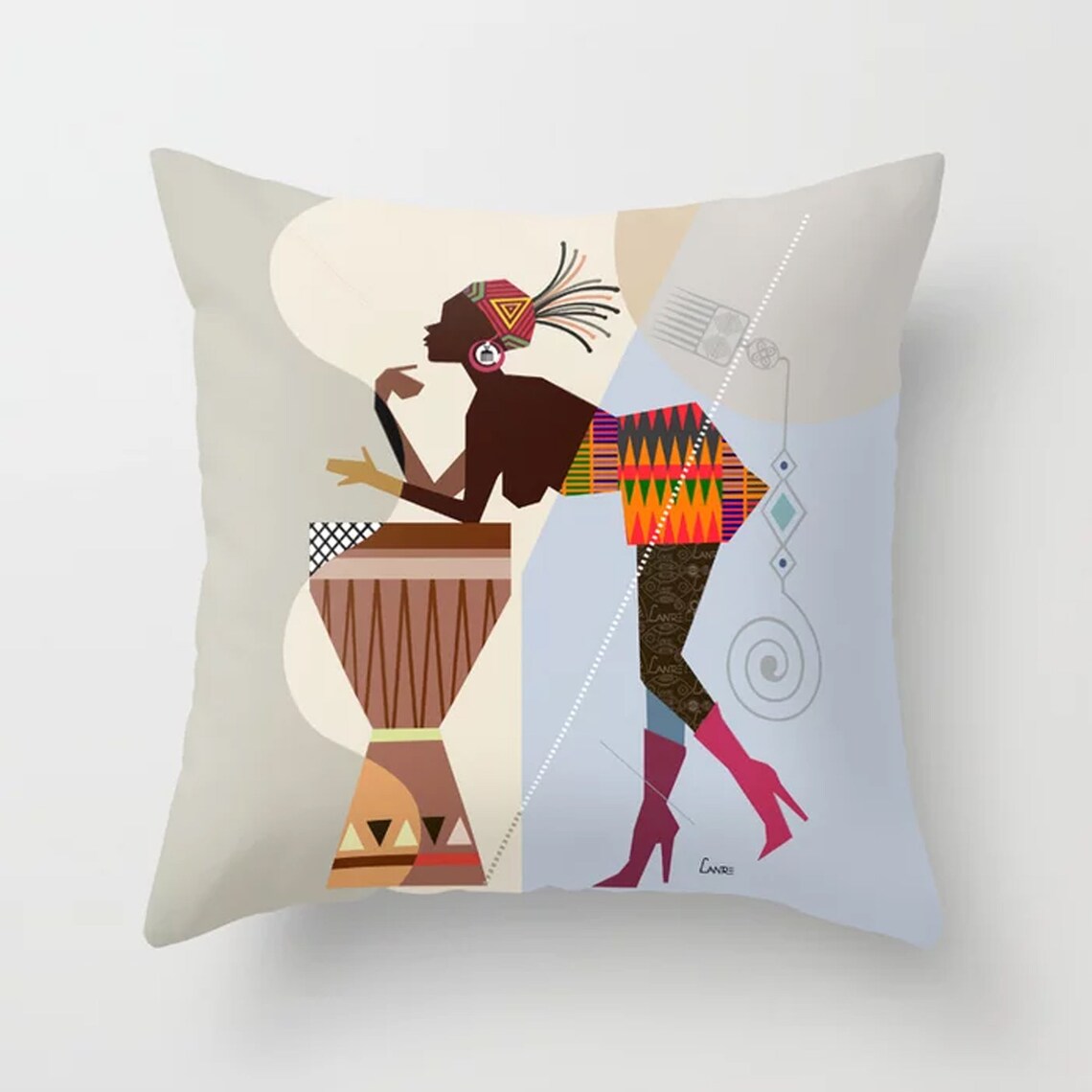 African Pillow Afrocentric Décor Pillow African Decorative Etsy