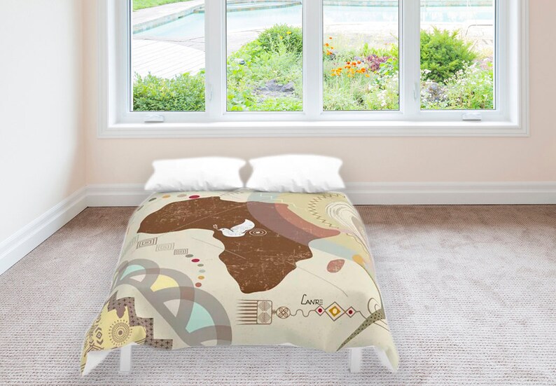 African Duvet Bedding Decor Design Image 0