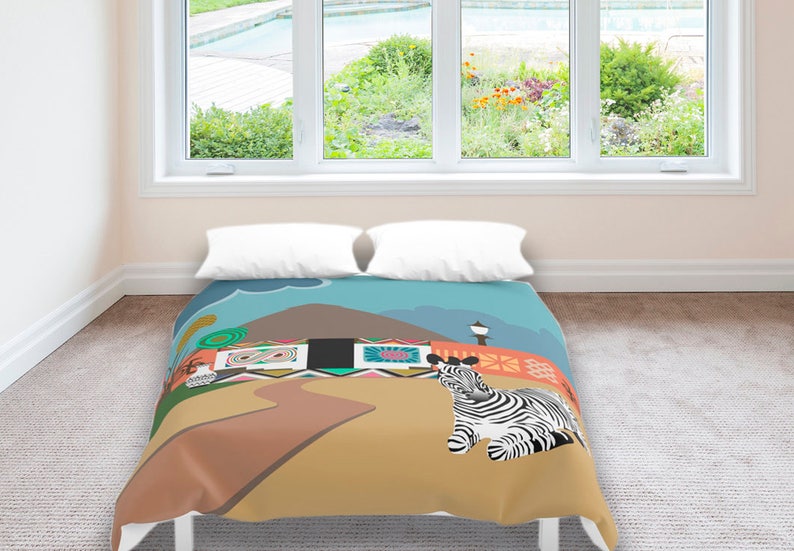 African Bedding African Duvet Cover African Bedroom Etsy
