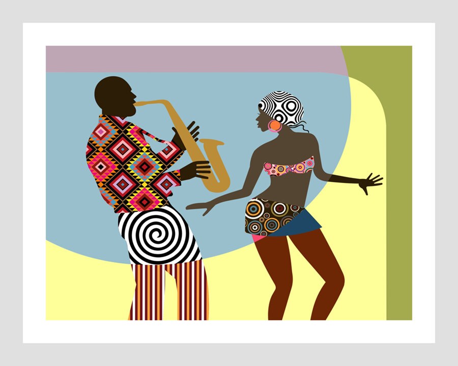 African American Wall Art Painting Decor