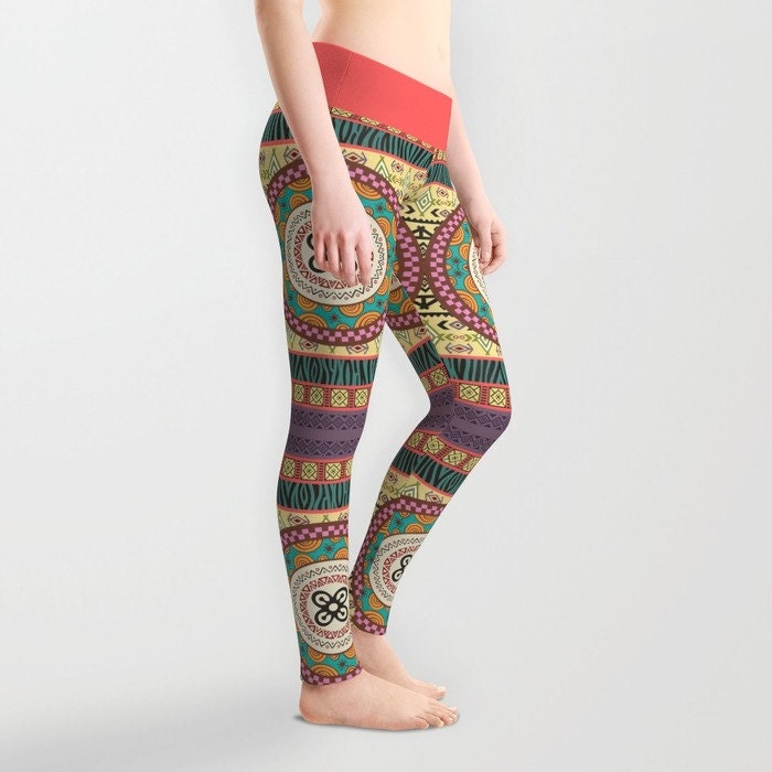 Ankara Print Pant Leggings, Afrocentric Clothing Ankara Clothing ...