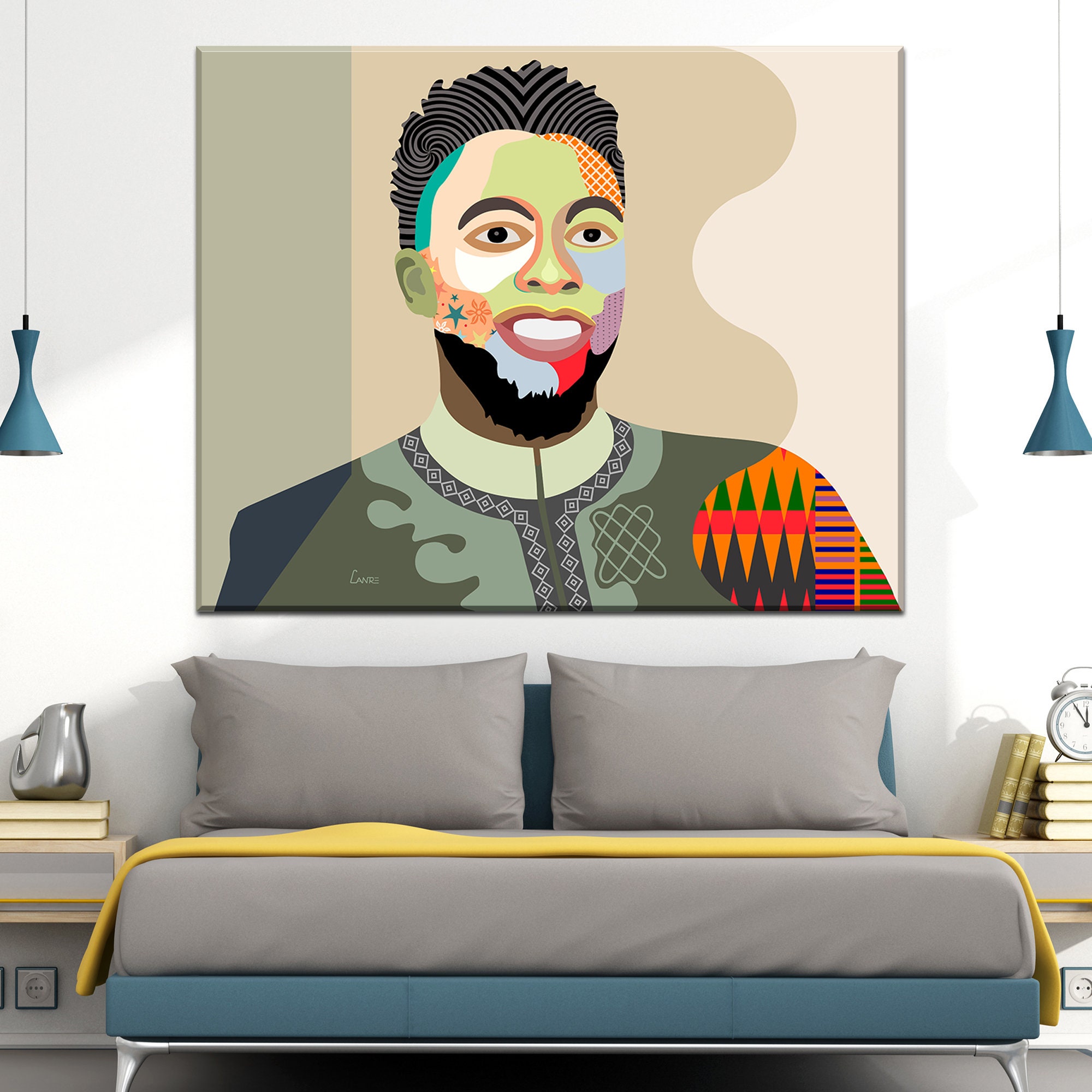 Chadwick Boseman Art, Black Panther Poster, Wakanda Forever