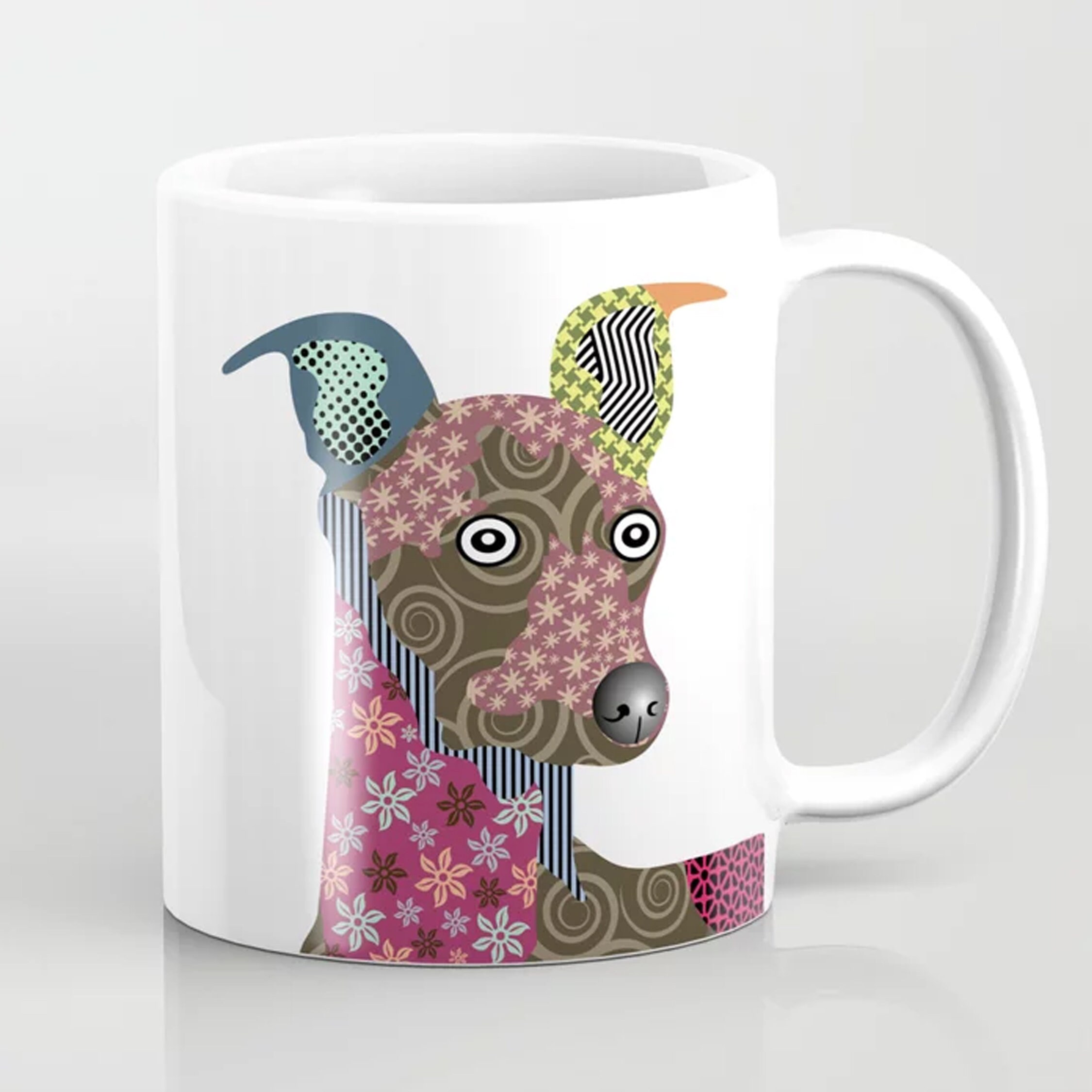 Greyhound Tumbler, Italian Dog Stainless Travel Cup