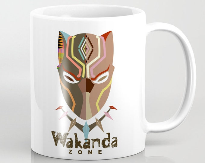 Wakanda Mug Kwanzaa Gifts, African American Cup