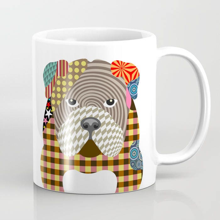 English Bulldog Mug, English Bulldog Gifts, English Bulldog Accessories, Dog Mug, Animal Mug
