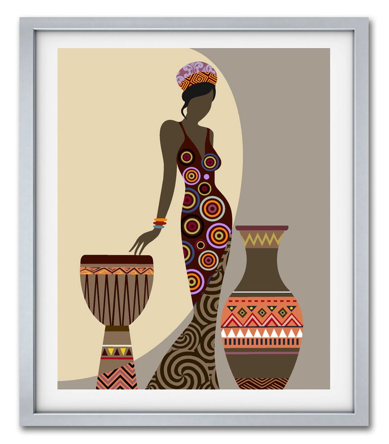 Image result for african woman art