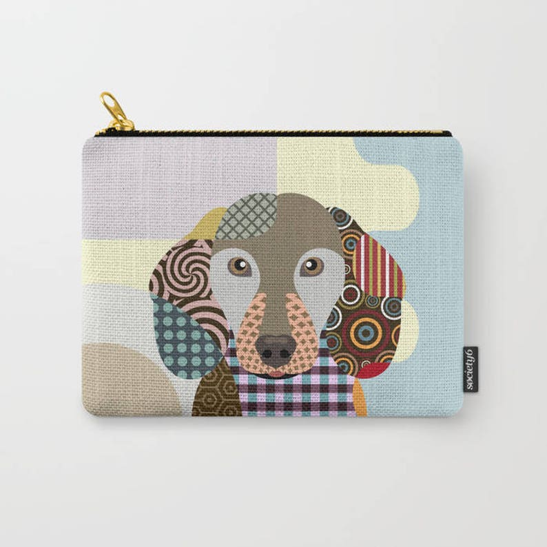 Dachshund Art Print Dog Tote Bag Animal Lover Gift Pet Tote Bag Dachshund Bag Dog Lover/'s Gift Dachshund Gifts