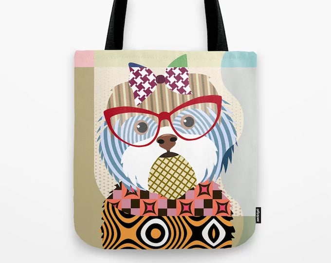 Shih Tzu Tote, Dog Bag Pet Lover Gift