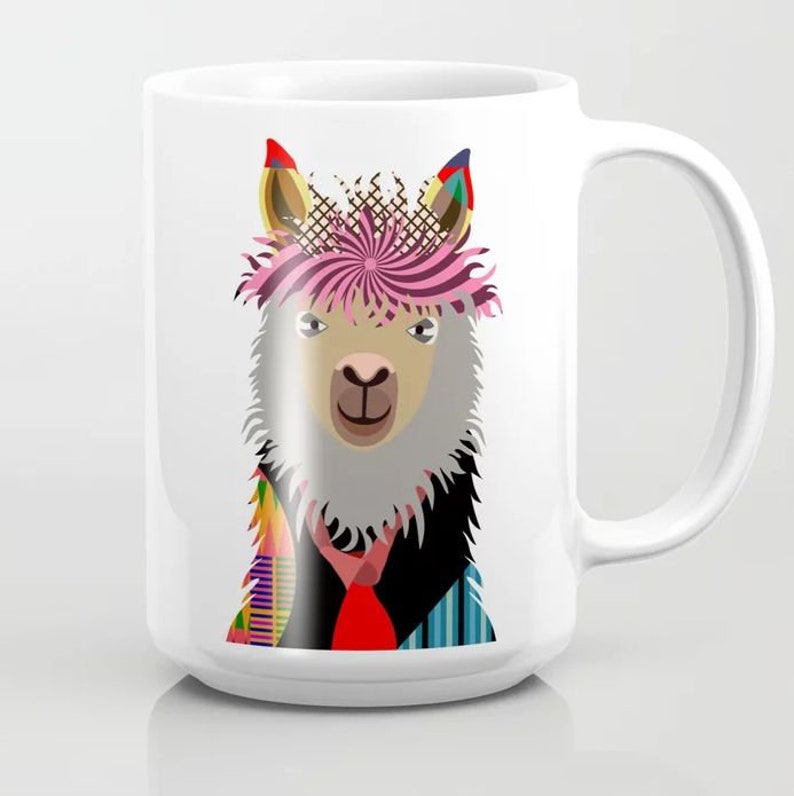 Llama Tote Bag Alpaca Gifts Hipster Animal Lovers image 10