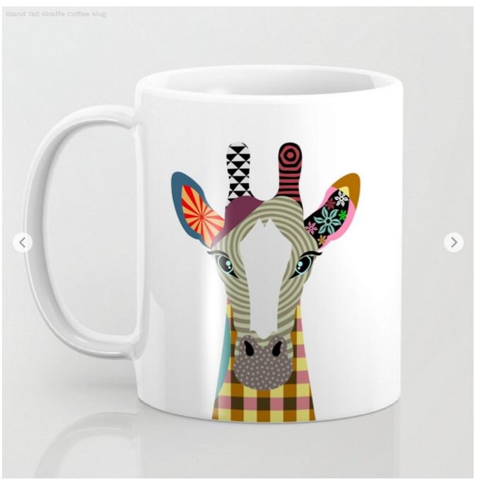 Giraffe Mug, Giraffe Gifts, Animal Mug, Giraffe Lover Gift, Giraffe