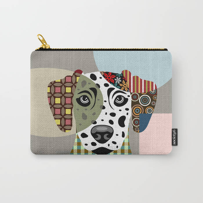 Dalmatian Pillow, Dalmatian Gift, Dalmatian Art Print, Dalmatian Accessories, Dog Lover Pillow