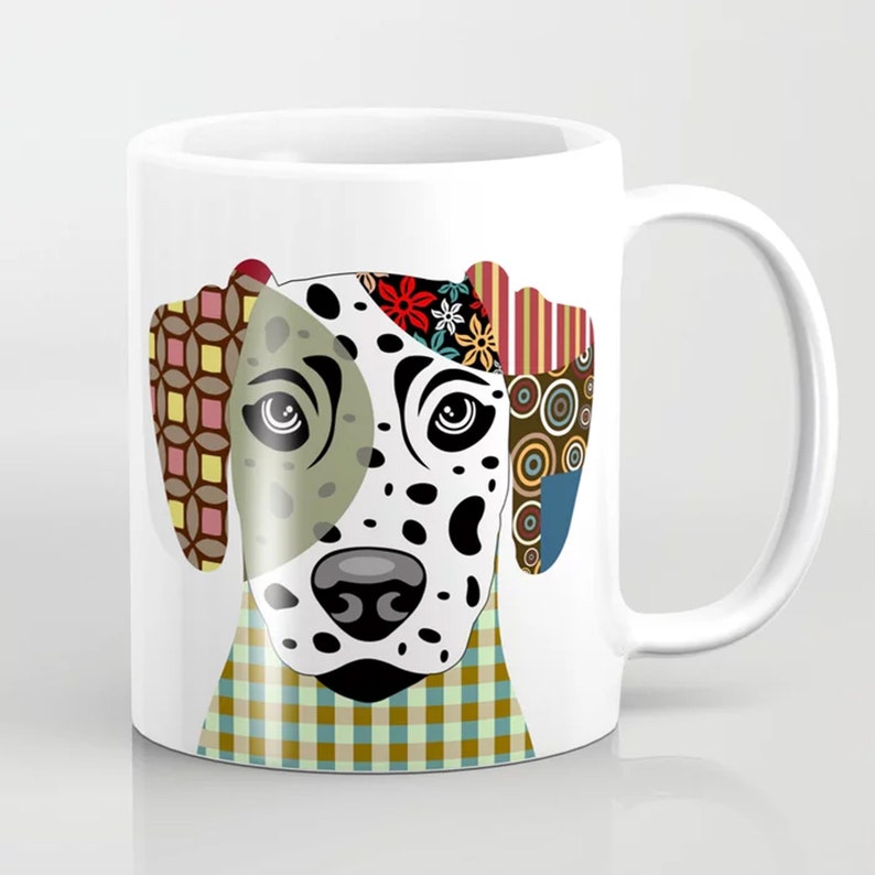 Dalmatian Mug Dog Ceramic Cup Pet Doggy Gifts image 1