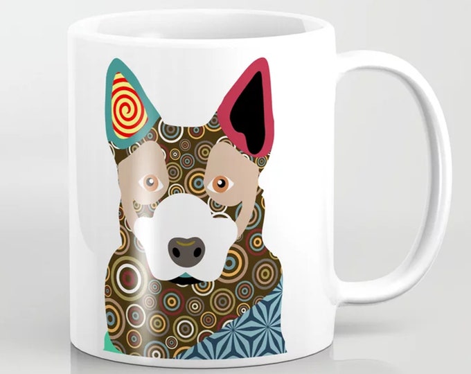 Australian Cattle Dog Mug, Aussie Cup ACD Gift