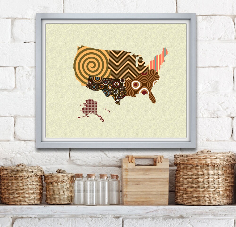 Kentucky Map Art Print, Kentucky Wall Art, Kentucky Print, Kentucky