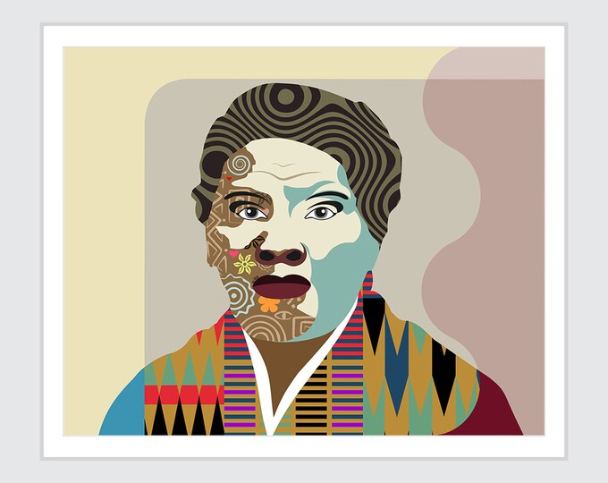Harriet Tubman Art Civil Rights Black History African American Art