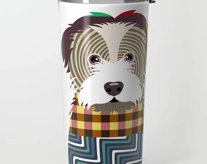 Havanese Stainless Steel Tumbler, Dog Travel Mug