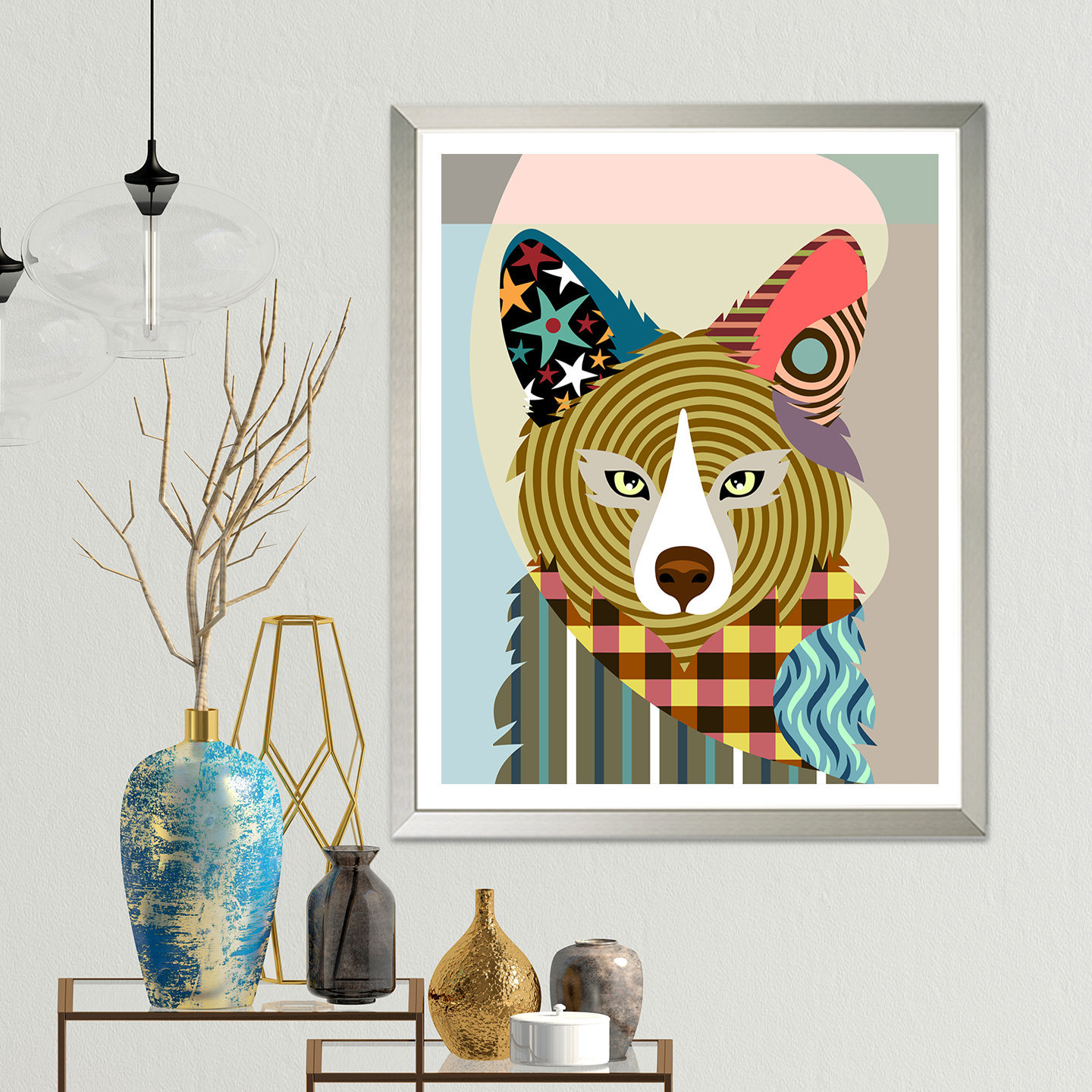FOX PORTRAIT ANIMAL WILDLIFE PHOTOGRAPHY ART PRINT Poster Decor Wall Picture