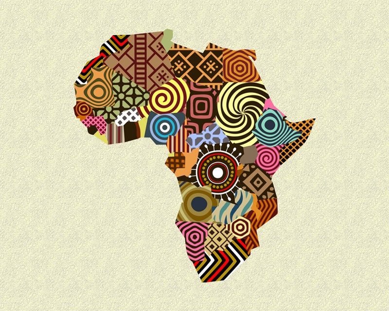 Nigerian Art, Nigerian Art Print Map Lagos, Nigerian Wall Art, Nigerian Wall Travel Map Poster