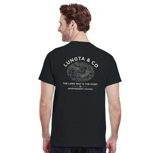 DROP 1 - The Long way is the point | Heavyweight Unisex Crewneck T-shirt