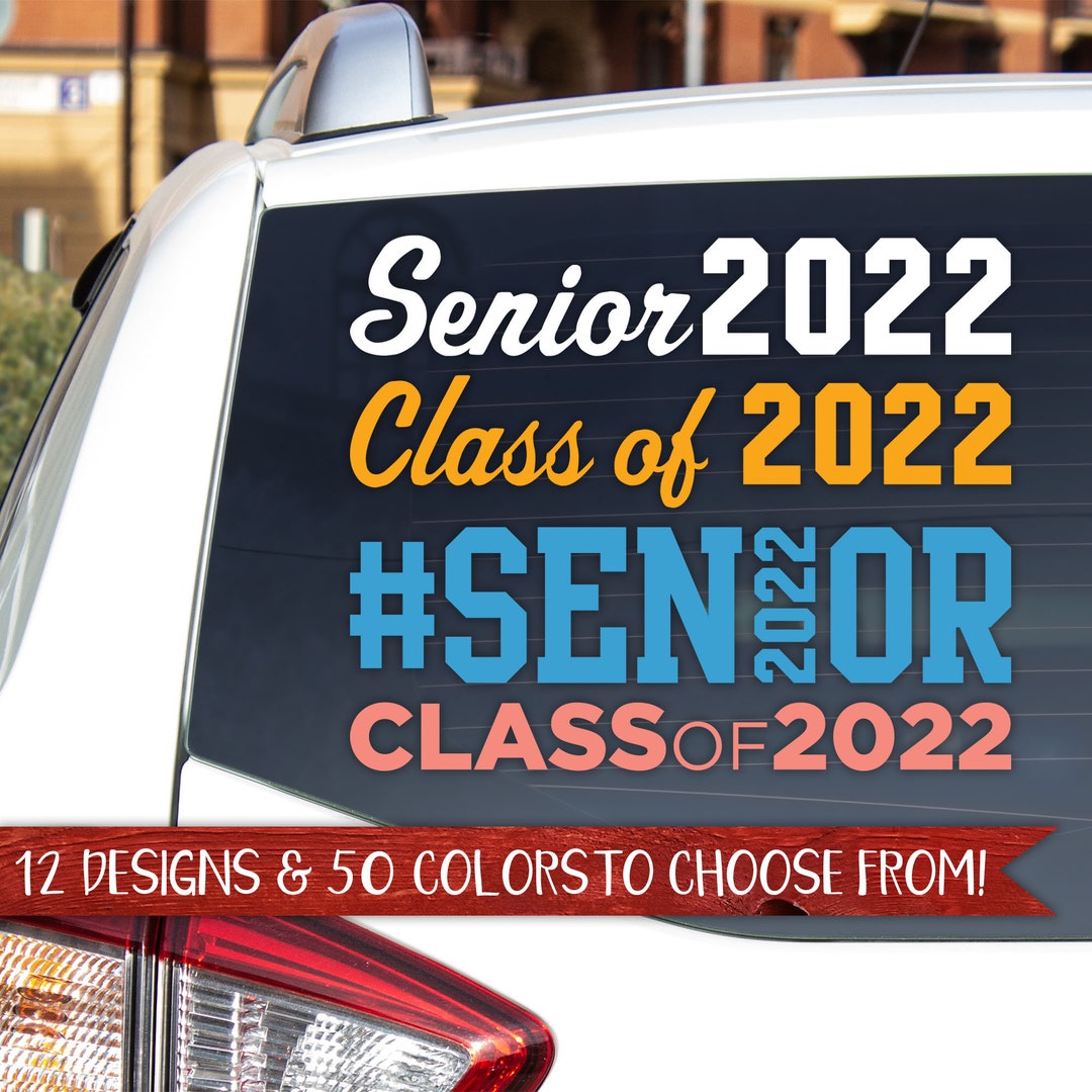 Senior 2024 Sticker, Senior 2024 Car Decal, 2024 Graduate, Class Of ...