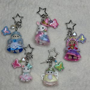 Calico Critter Keychain: Royal Princess Baby Charm