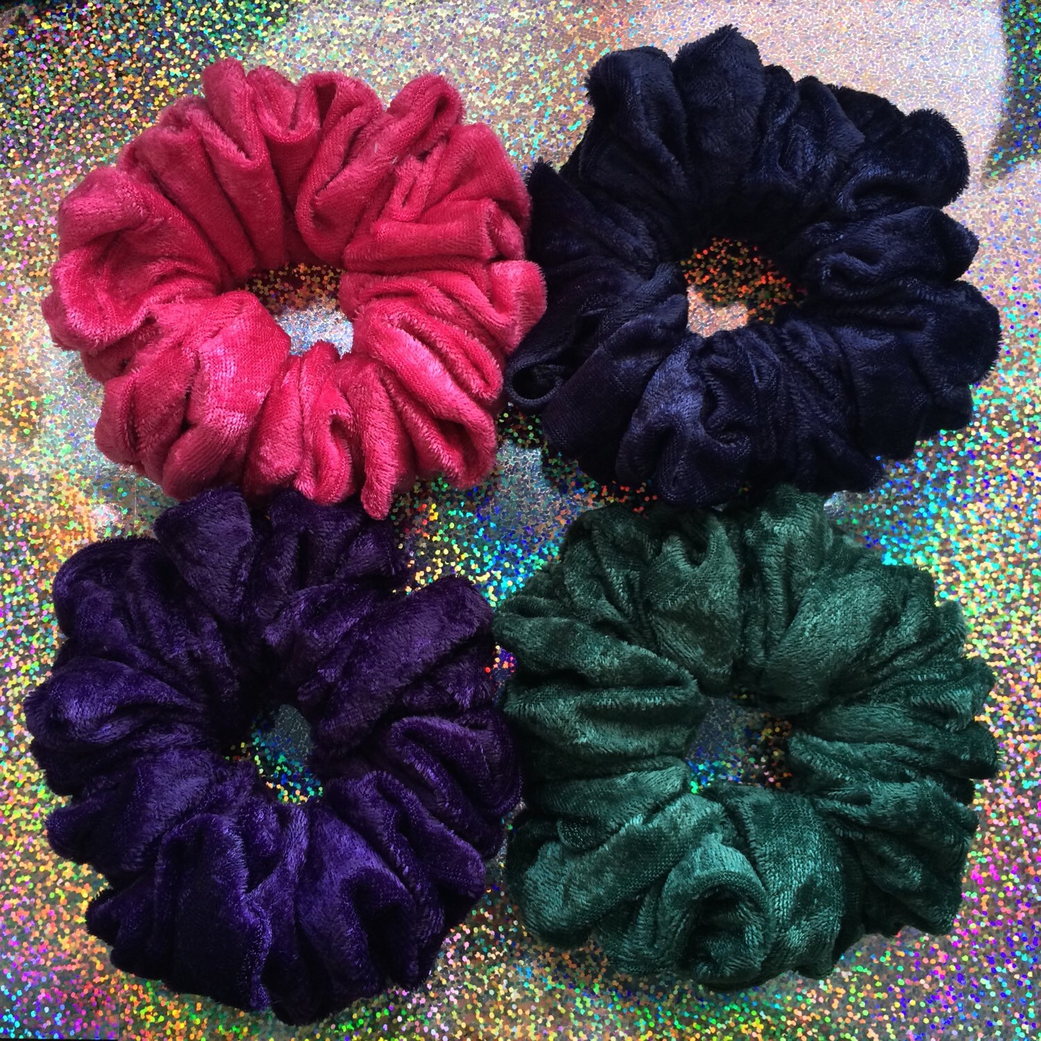 VURY VELVET Hair Scrunchies