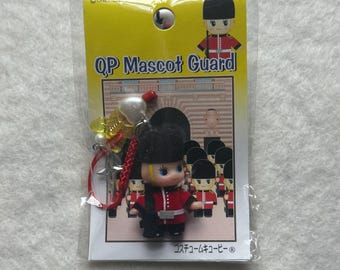 Kewpie QP Mascot Keychain: Japanese Guard Beaded Bag Charm