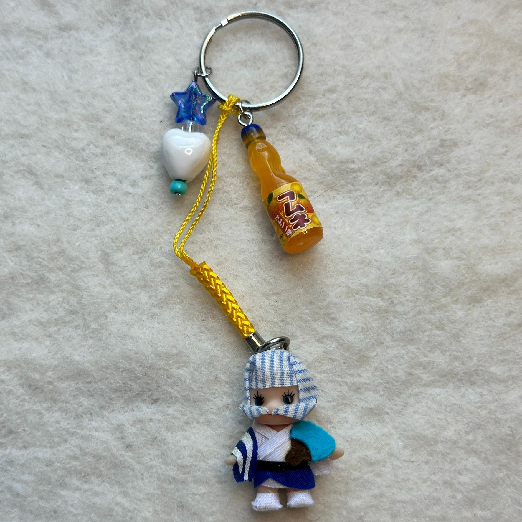 Vintage Kewpie QP Keychain: Japanese Mascot Bag Charm - Etsy