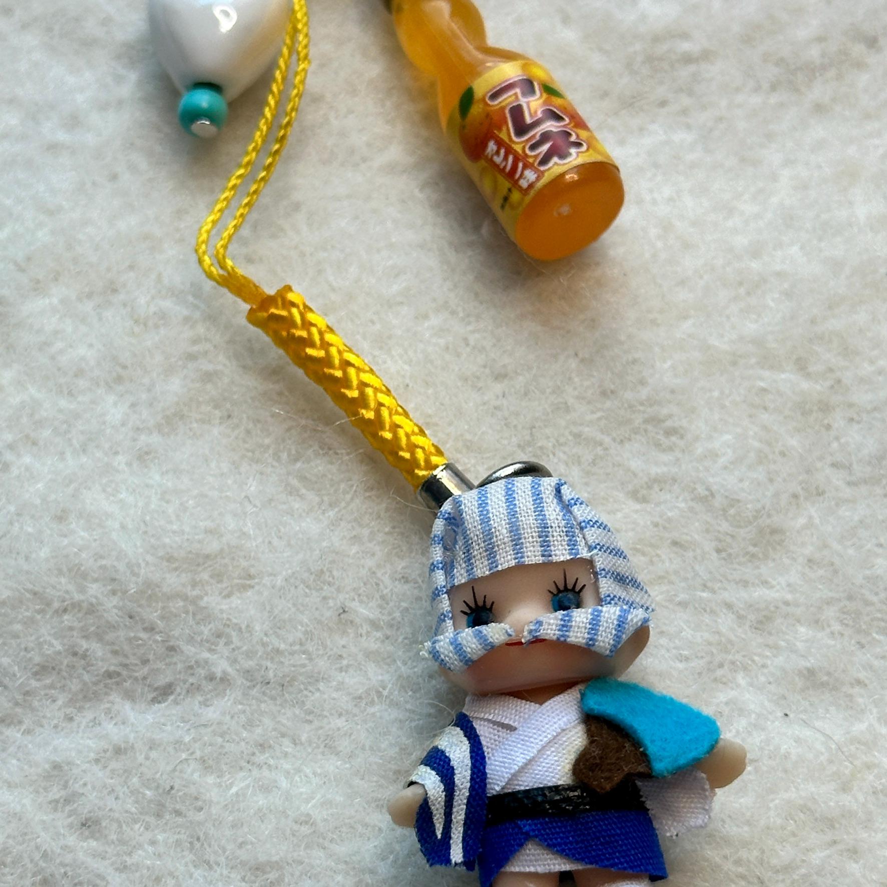 Vintage Kewpie QP Straps Keychain | Kawaii Keychain | Phone