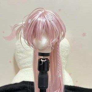 Long Straight BJD Wig for 60cm Doll, 1/3 Scale Ball Jointed Doll Hair, Silky Heat Resistant Doll Wig, Colorful Styling Doll Wigs