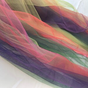 tie dye silk fabric