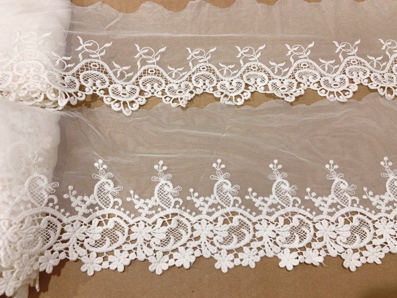 10 yards Assorted cotton Lace Trims, Surprise Grab Bag of lace, Goodie Bag, MYSTERY BAG with lace trims for Crafts, Costumes image 7