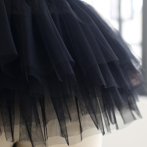 6 Layers 10 inches Tulle ruffle trim