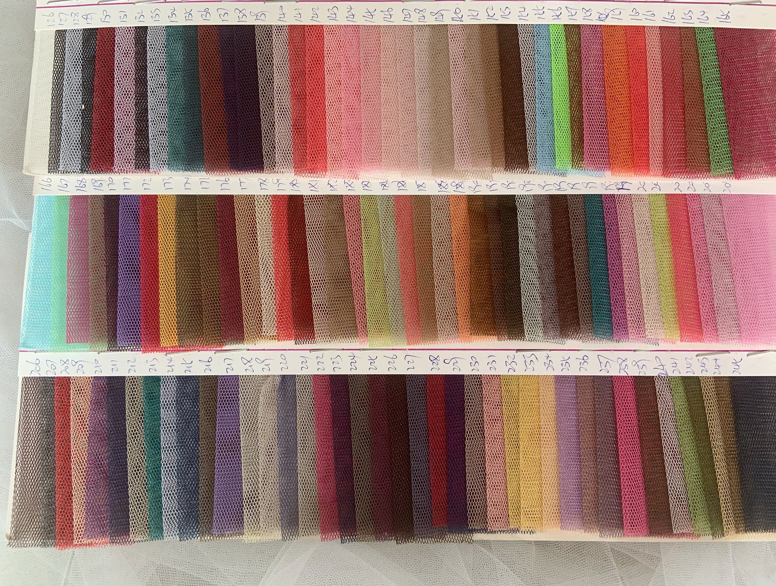 500 Colors Wholesale Tulle Fabric 10 Yards Tulle Lace Fabric Etsy