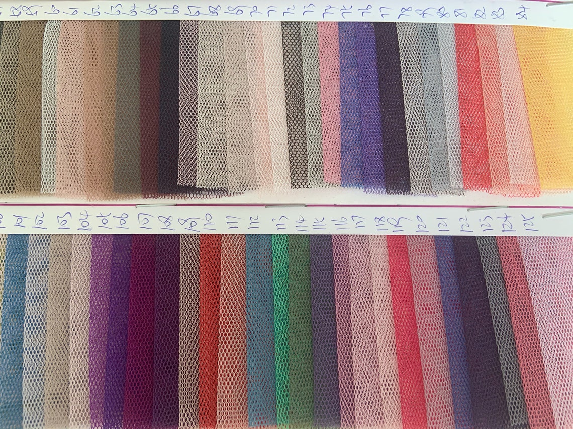500 Colors Wholesale Tulle Fabric 10 Yards Tulle Lace Fabric Etsy