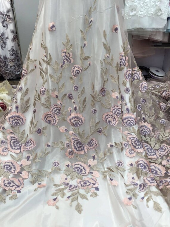 tissu de dentelle dentelle de noire en tulle brodé, dentelle multicolore avec des fleurs, tissu lourd brodé dentelle, tissu dentelle tulle a84172 tissu de dentelle dentelle de noire en tulle brodé, dentelle multicolore avec des fleurs, tissu lourd brodé dentelle, tissu dentelle tulle a84172
