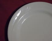 white Oneida Swirl pattern C-10 dessert bread plate 6 1 8 inch USA