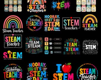 Images PNG d'enseignants STEM, de salles de classe STEM, d'enseignants STEAM, d'enseignants de sciences, de la Journée des enseignants, de la rentrée scolaire et d'enseignants spécialisés.