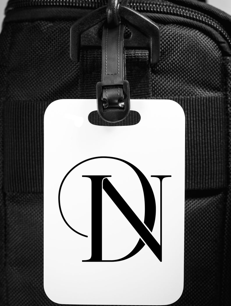 Custom Interlocking ND DN Wedding Monogram Printable Digital Download