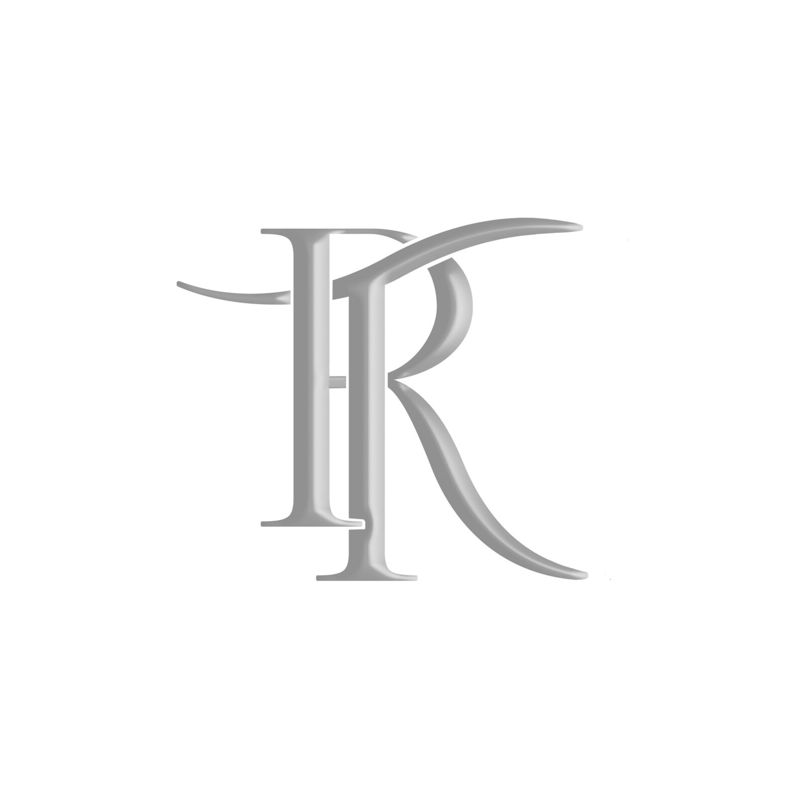 Custom Interlocking RT TR Wedding Monogram Printable Digital Download ...