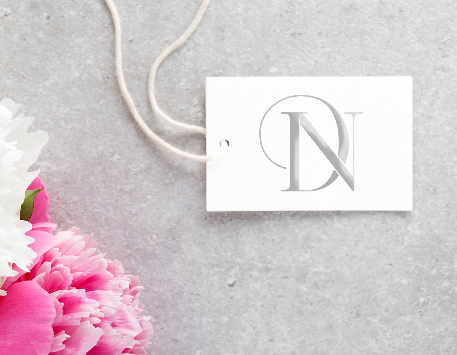 Interlocking Nd Vector Custom Interlocking ND DN Wedding Monogram Printable Digital Download ...