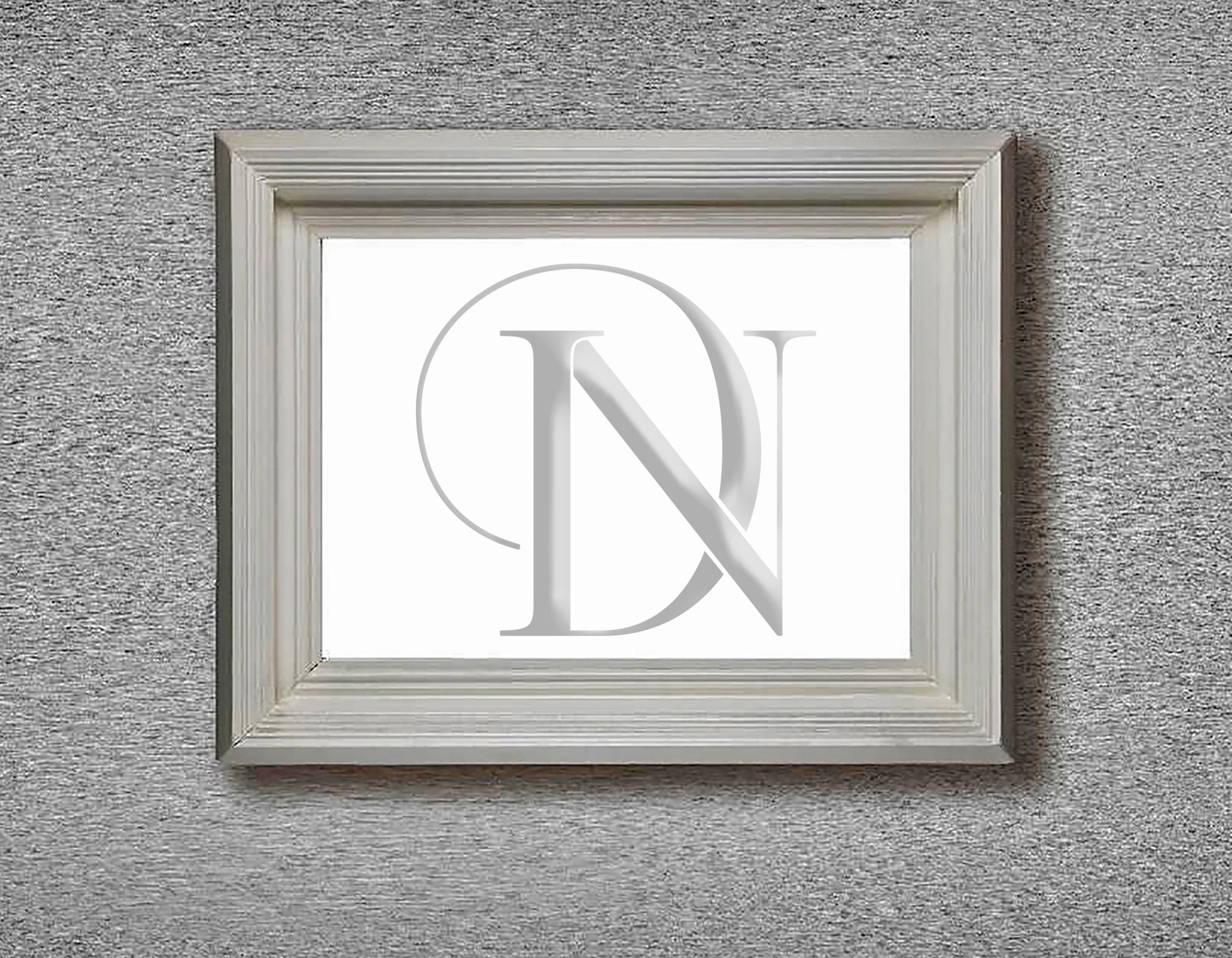 Interlocking Nd Vector Custom Interlocking ND DN Wedding Monogram Printable Digital Download ...