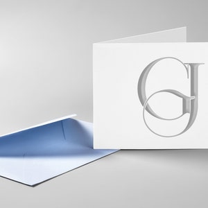 Custom Interlocking GJ JG Wedding Monogram Printable Digital Download image 3