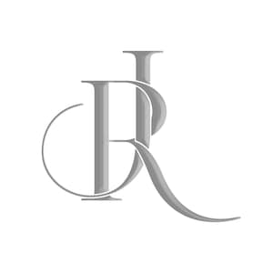 Aangepaste in elkaar grijpende RJ JR bruiloft monogram afdrukbare digitale download
