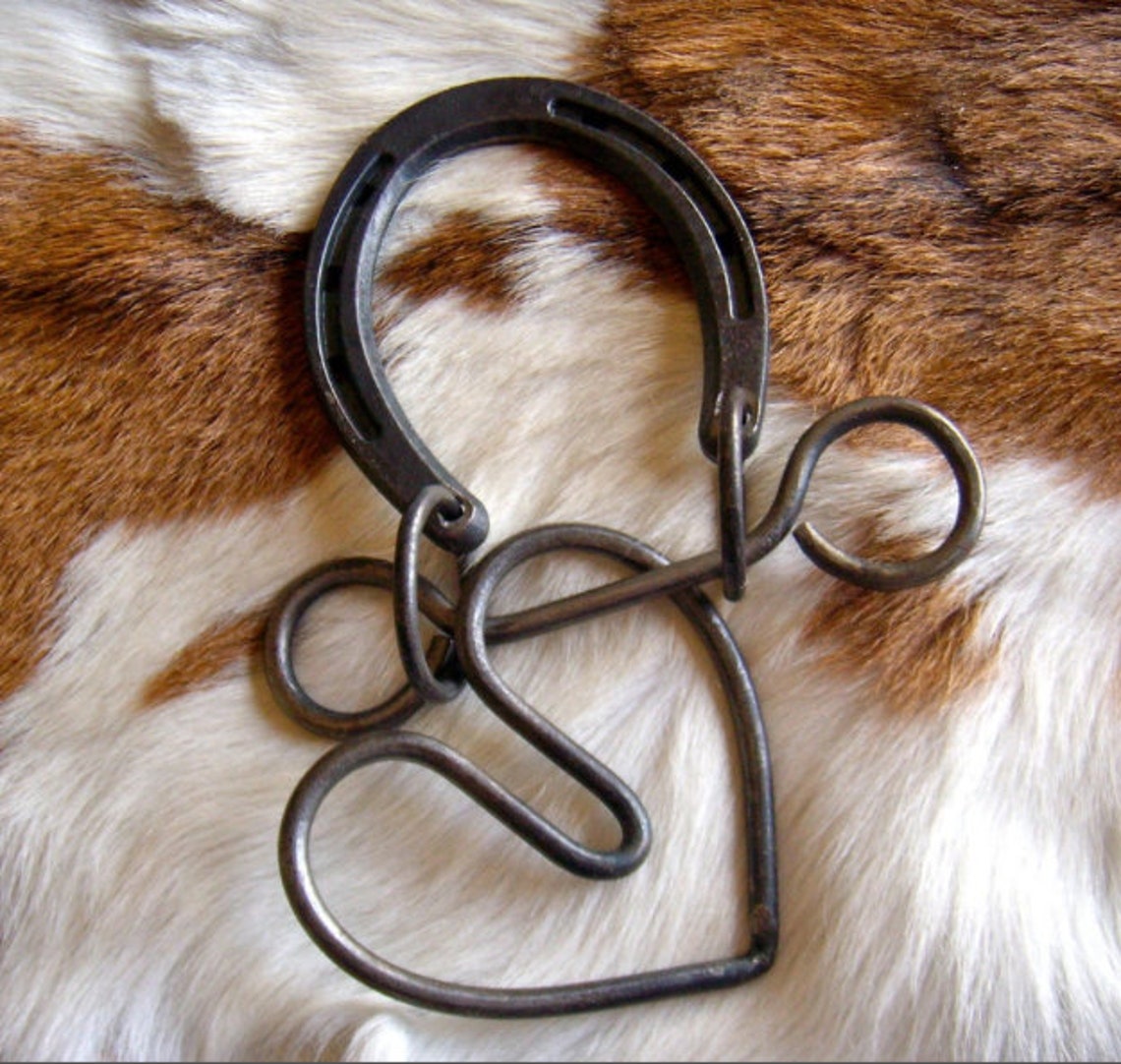 Old Fashioned Puzzles THE HORSESHOE PUZZLE Etsy
