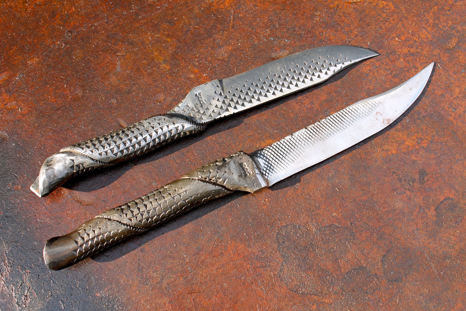 Hand Forged Rasp Knife - Etsy